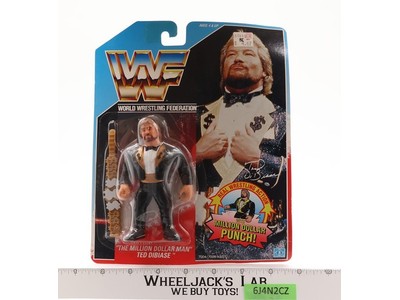 The Million Dollar Man Ted Dibiase WWF Wrestling 1990 Hasbro Figure NEW SEALED
