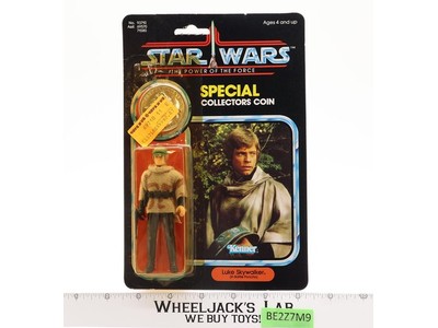 Luke Skywalker Battle Poncho 92 Back Star Wars POTF 1984 Kenner NEW MOSC SEALED