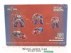 IF EX-14 Ultimate Commander Third Party Iron Factory Action Figure Set NEW MIB