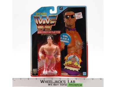 The Model Rick Martel FRENCH WWF Wrestling 1992 Hasbro Action Figure NEW SEALED