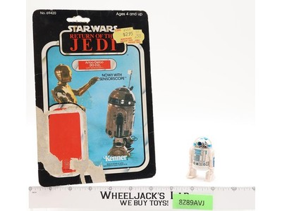 R2-D2 Sensorscope 100% Complete 77 Back-A Star Wars 1982 Kenner NO REPRO