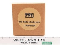 TW-GS02 Whisky Jack Third Party Toy World Action Figure NEW MIB