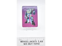 Soundwave Card 104 Variant Color Transformers Action Trading Cards 1985 G1