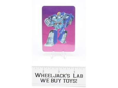 Astrotrain Card 110 Variant Color Transformers Action Trading Cards 1985 G1