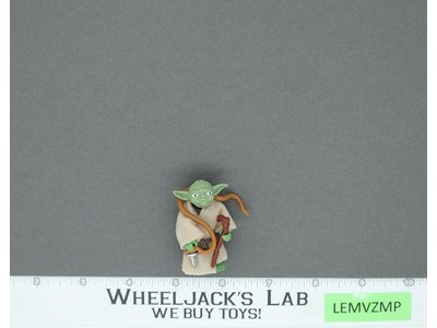 Yoda W/BROWN Snake 100% Complete Star Wars ESB 1980 Vintage Kenner NO REPRO