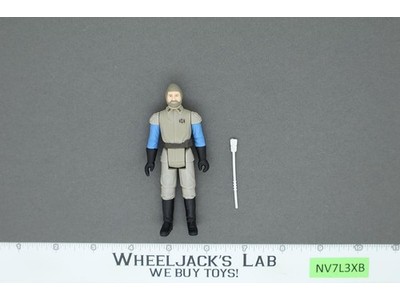 General Madine 100% Complete Star Wars ROTJ 1983 Kenner Action Figure NO REPRO