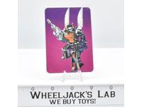 Kickback Card 113 Variant Color Transformers Action Trading Cards 1985 G1