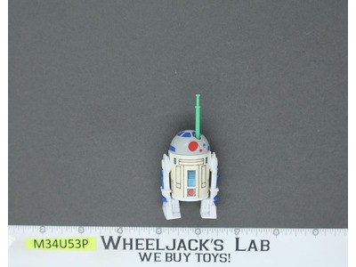 R2-D2 W/POP UP LIGHTSABER 100% Complete Star Wars Droids 1985 Kenner NO REPRO