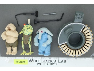 Sy Snootles & Max Rebo Band 100% Complete Star Wars 1983 Kenner Action Figures