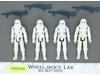 Lot of 4 Star Wars Hoth Snowtrooper Stormtroopers 1980s Kenner Action Figures