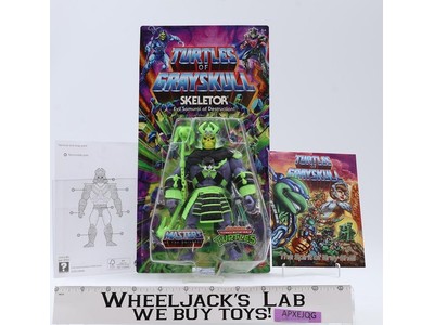 Skeletor Turtles of Grayskull TMNT 2023 Mattel Action Figure NEW MOC Unpunched