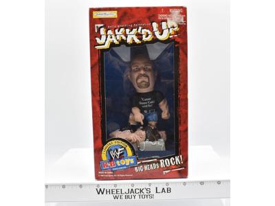 Stone Cold Steve Austin WWF Jakks Pacific Jakk’d Up Big Heads Rock Figure