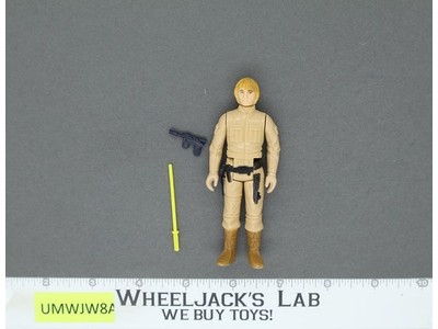 Luke Skywalker Bespin ORANGE BROWN HAIR 100% Complete Star Wars Kenner No Repro