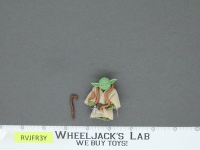 Yoda W/BROWN Snake 100% Complete Star Wars ESB 1980 Vintage Kenner NO REPRO