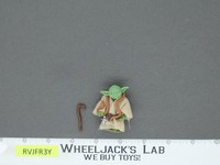Yoda W/BROWN Snake 100% Complete Star Wars ESB 1980 Vintage Kenner NO REPRO
