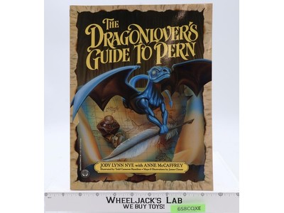 The Dragonlover's Guide to Pern by Nye/McCaffrey 1989 Ballantine A Del Rey Book