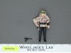 Luke Skywalker Battle Poncho Complete Star Wars 1985 Kenner Figure NO REPRO