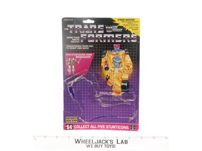 Drag Strip Cardback 1987 Vintage Hasbro G1 Transformers Action Figure