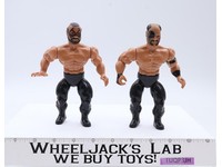 Hawk & Animal Legion of Doom Road Warriors AWA Wrestling 1985 Remco Figures