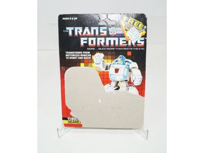 Searchlight Cardback Vintage Hasbro 1987 G1 Transformers Action Figure
