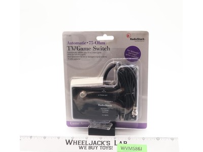 RadioShack 75-Ohm TV/Game Switch 15-1267 Nintendo Sega NEW SEALED NOS