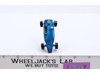 Shelby Turbine Blue 1969 Redline Hot Wheels Mattel Vintage RL w/ Button