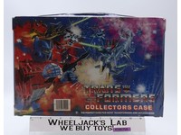 Vinyl Collectors Case W/Tray 1984 Tara Toy Corp. G1 Transformers Vintage