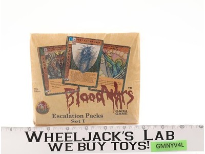 Blood Wars Escalation Packs Set 1 1995 TSR Card Game NEW MISB SEALED