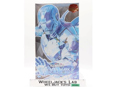 MSM830-D76 Iron Man Mark IV (Sub-Zero Fractal Armor) Hot Toys 1/6 Figure NEW MIB