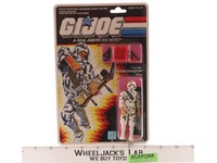 Storm Shadow 34 Back GI Joe 1987 Hasbro Vintage Action Figure NEW MOSC SEALED