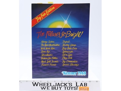 KENNER 1988 Toy Fair Catalog The Future's So Bright Vintage