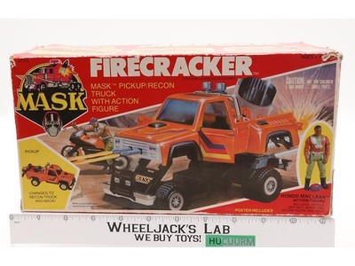 Firecracker Hondo Mac Lean MASK 1986 Kenner Figure Complete w/ Box NEW MIB