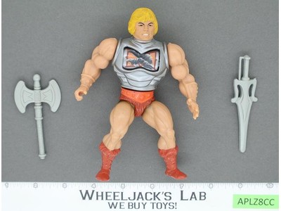 Battle Armor He-Man 100% Complete Masters of the Universe MOTU 1984 Mattel