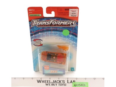 R.E.V. Spy Changers Transformers Robots in Disguise 2001 Hasbro NEW SEALED