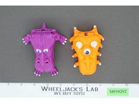 Mini Traps Ghosts Orange & Purple The Real Ghostbusters 1984 Kenner Vintage