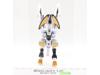 White Drago Zord Raptor Power Rangers Dino Thunder 2004 Bandai Action Figure
