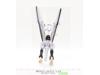 White Drago Zord Raptor Power Rangers Dino Thunder 2004 Bandai Action Figure