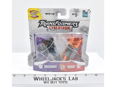 Shockwave vs Tankor Mini-Con Class 2005 NEW MOSC RID Cybertron Transformers
