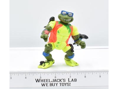 Surfin' Ninja Leonardo 1994 TMNT Teenage Mutant Ninja Turtle Playmates Figure
