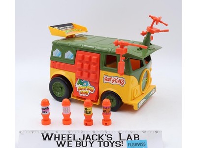 Party Wagon 100% Complete Teenage Mutant Ninja Turtles TMNT 1989 Playmates