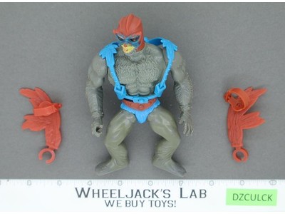 Stratos RED WINGS 100% Complete Masters of the Universe He-Man MOTU 1982 Mattel