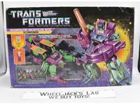 Scorponok MIB 100% Complete 1986 Vintage Hasbro Action Figure G1 Transformers