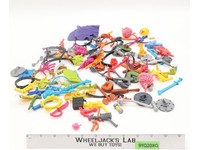 Lot of 108 Teenage Mutant Ninja Turtles TMNT 1980-1990s Accessories Parts Pieces