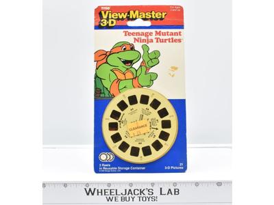 View-Master 3-D Reels 1990 Tyco MOSC TMNT Teenage Mutant Ninja Turtles Vintage