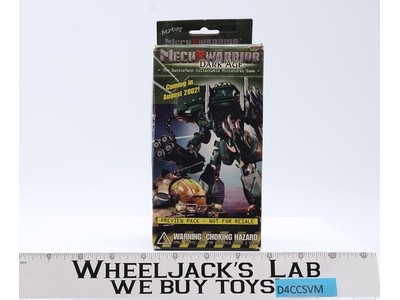 Mech Warrior Dark Age BattleTech Collectable Miniatures 2002 WizKid Preview Pack