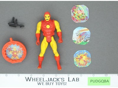 Iron Man 100% Complete Marvel Super Heroes Secret Wars 1984 Mattel Figure