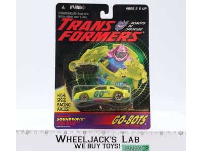 Soundwave G2 Transformers Go-Bots 1994 Hasbro Action Figure NEW SEALED