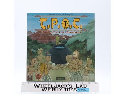 The Politics of Cannibals TPOC Board Game Stractical Concepts NEW MISB SEALED