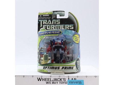 Optimus Prime Transformers DOTM Cyberverse 2010 Hasbro Action Figure NEW SEALED