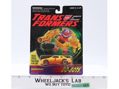 Gearhead G2 Transformers Go-Bots 1994 Hasbro Action Figure NEW MOSC SEALED